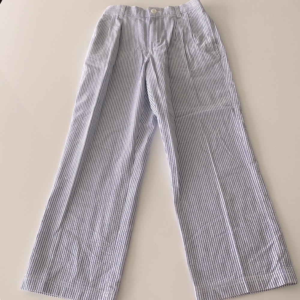 E-Land Kids Boys Pants Trousers Blue Stripes